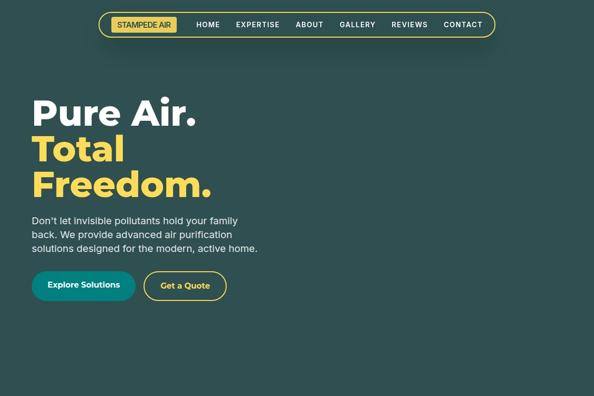 Stampede Air Purifier