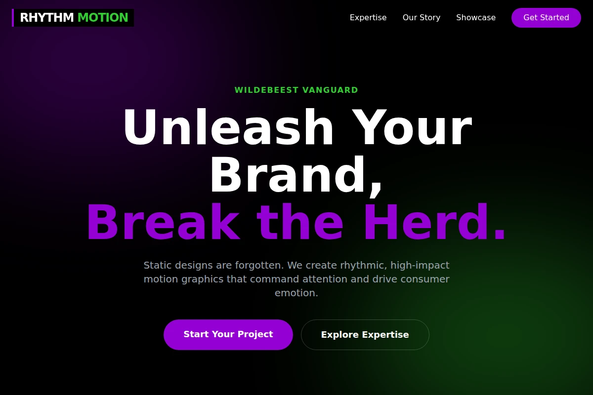 Rhythm Motion Graphics